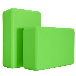 Posh Classy 9X6X3 inches High Density Foam Blocks, Exercise Workout Blocks for Meditation